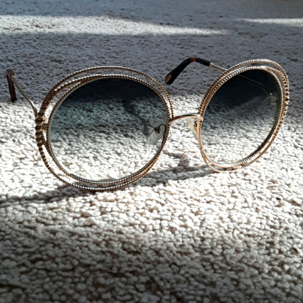 Chloe Oversized Round Sunglasses